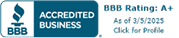 BBB Accredited Business badge